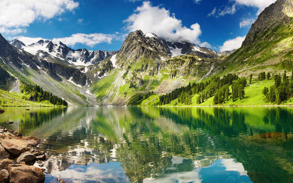 poster gunung Lake Mountain Peak Water Mountains Mountain APC