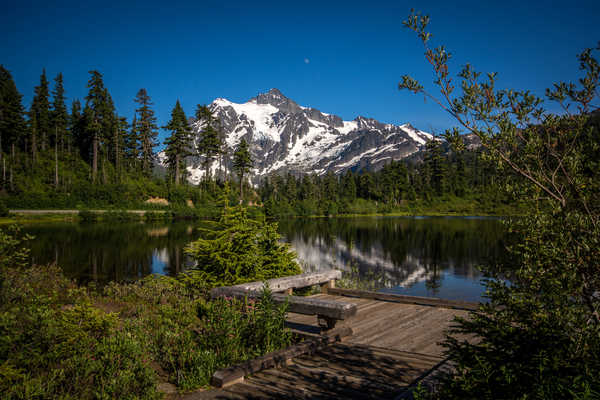 poster pegunungan Mountains Lake Marinas 1Z