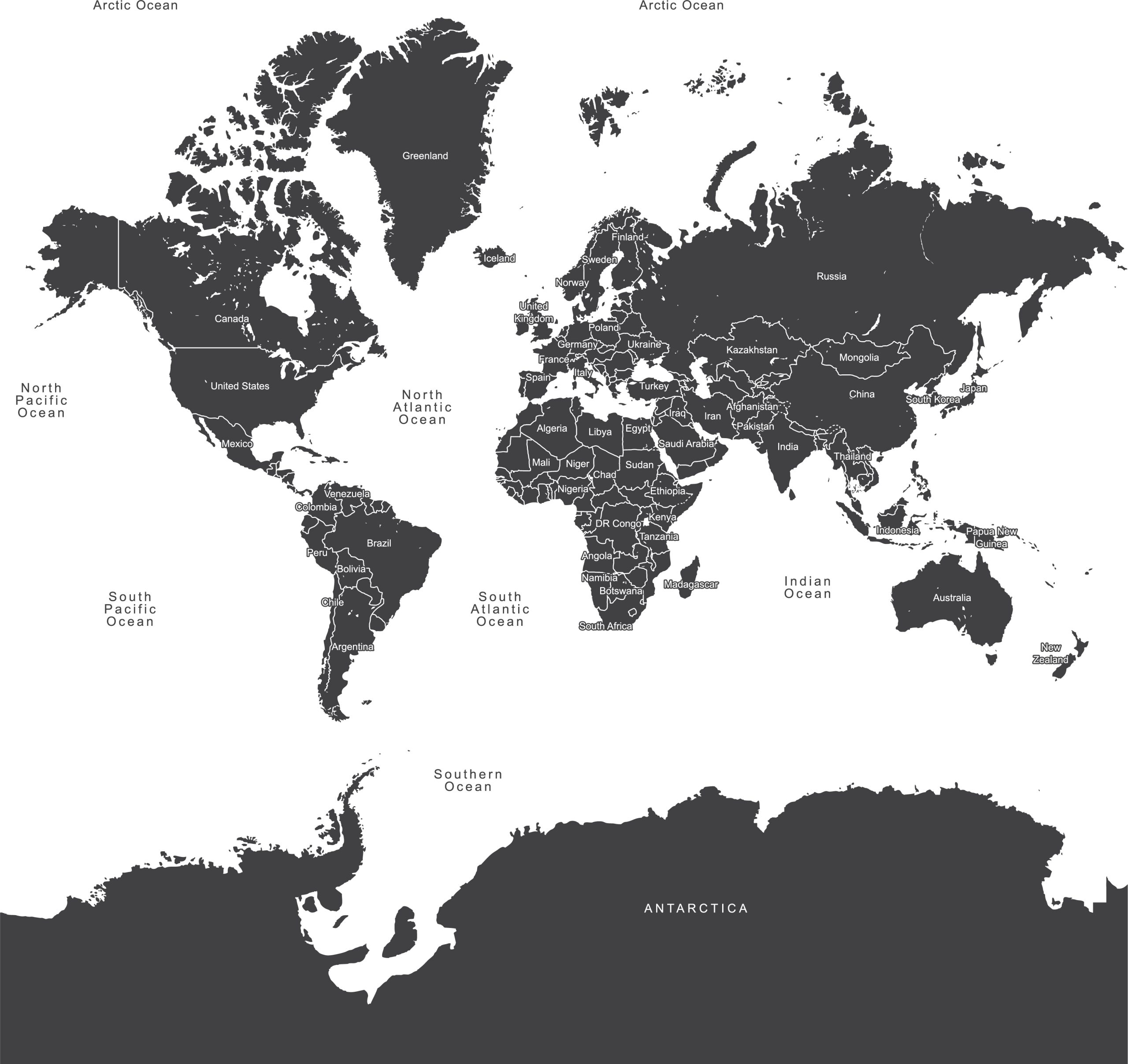 Peta Dunia world maps 026