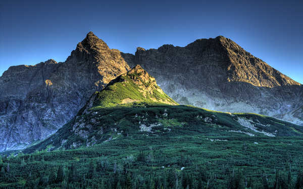 poster pegunungan Forest Poland Tatra Mountains Mountain APC