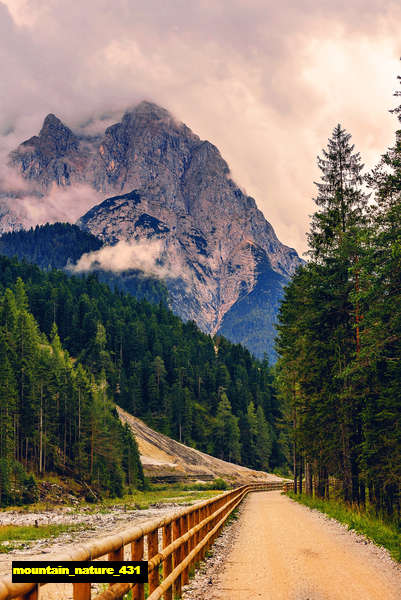 poster pemandangan alam gunung mountain 431