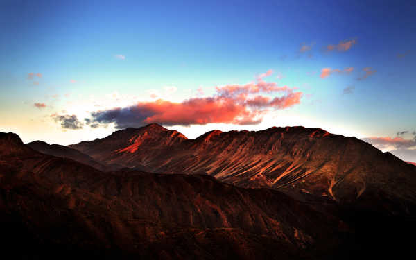 Poster Pemandangan Gunung Mountains Mountain APC 066