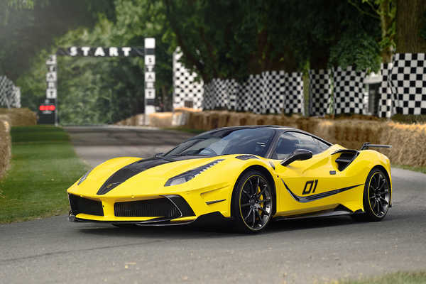 Poster Mobil Ferrari Ferrari 488 GTB Siracusa APC003