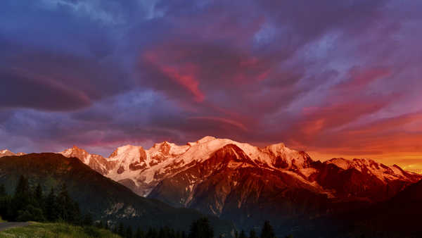 poster gunung Cloud Mountain Nature Sky Sunrise Mountains Mountain APC