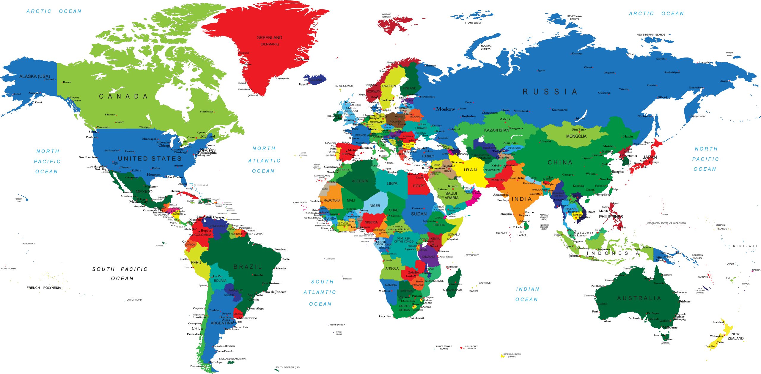 Peta Dunia world maps 014