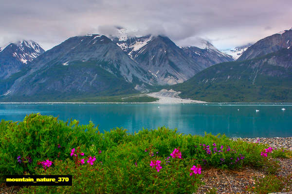 poster gunung mountain 370