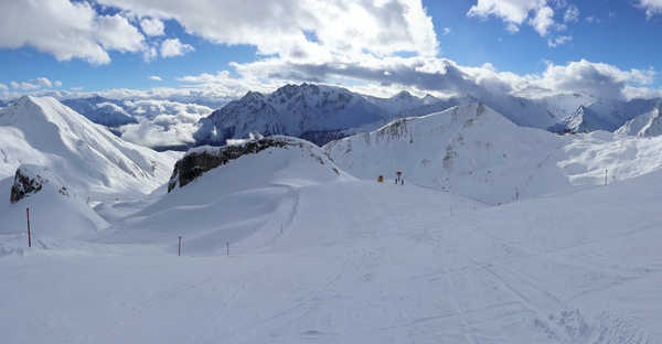 poster gunung Switzerland Mountains Winter Alps Snow 1Z 001