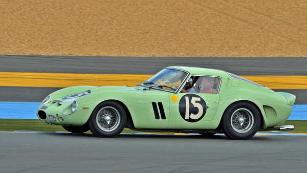 Poster Mobil Ferrari Tuning Retro 1962 250 GTO Scaglietti 1ZM001