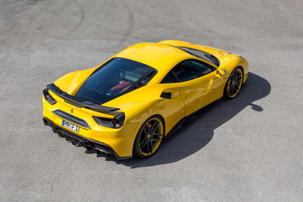 Poster Mobil Novitec Rosso Ferrari 488 GTB Ferrari Ferrari 488 APC006