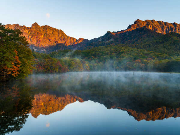 Poster Pemandangan Gunung Mountains Lake Forests 1Z 002