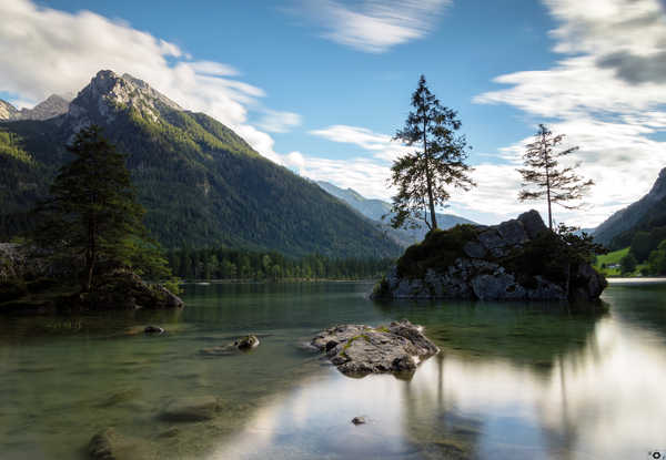 poster pegunungan Austria Lake Mountains 1Z 003