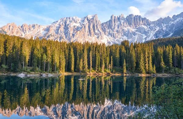 poster gunung Lake Mountain Nature Reflection Earth Reflection2 APC