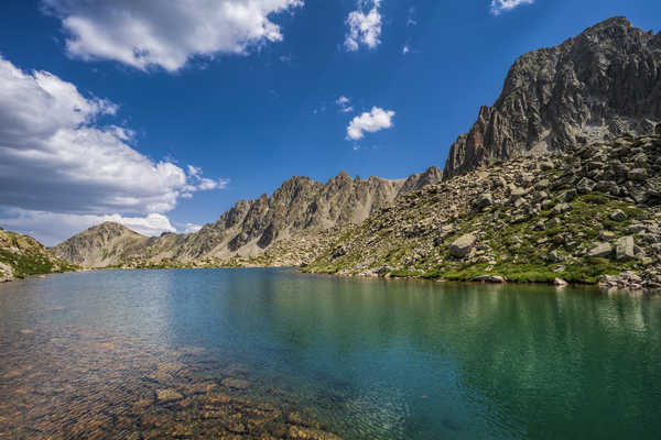 Poster Pemandangan Gunung Andorra Lake Mountain Lakes Lake0 APC