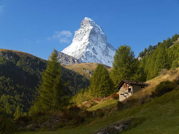 poster gunung Switzerland Mountains 1Z 006