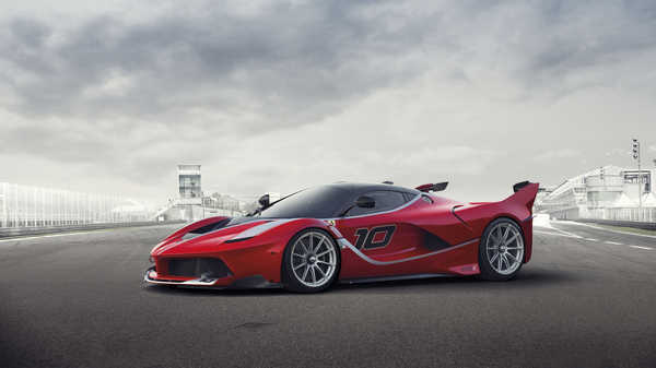 Poster Mobil Ferrari Ferrari FXX K APC004