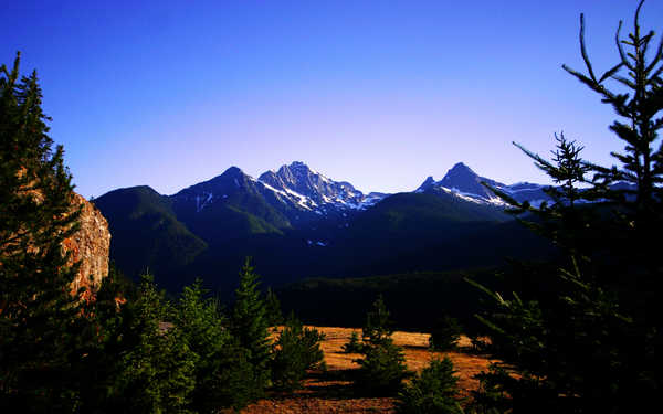 Poster Pemandangan Gunung Scenic Mountains Mountain APC