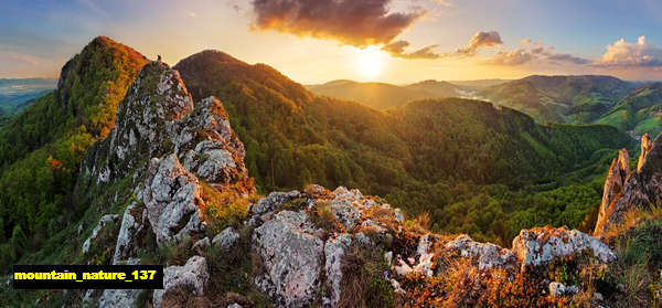 poster gunung mountain 137