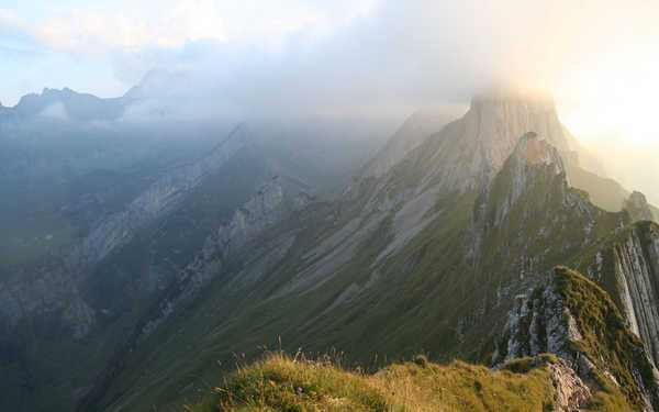 poster pemandangan alam gunung Mountains Mountain APC 015