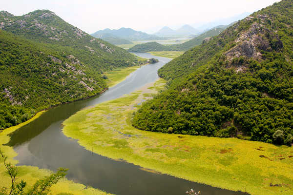 Poster Pemandangan Gunung Montenegro Rivers Mountains Crag 1Z