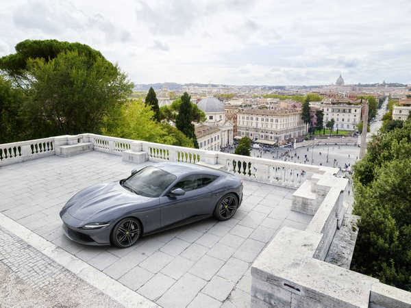 Poster Mobil Ferrari Ferrari Roma APC003