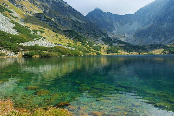 poster pegunungan Slovakia Mountains Lake Tatras 1Z