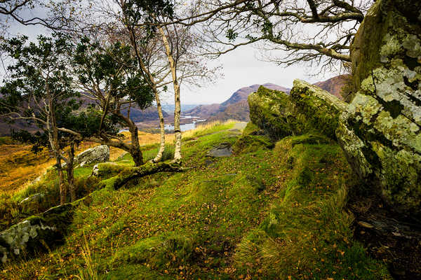 poster pegunungan Stones Mountains Crag 1Z