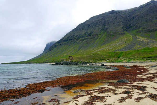 poster pemandangan alam gunung Iceland Coast Mountains 1Z