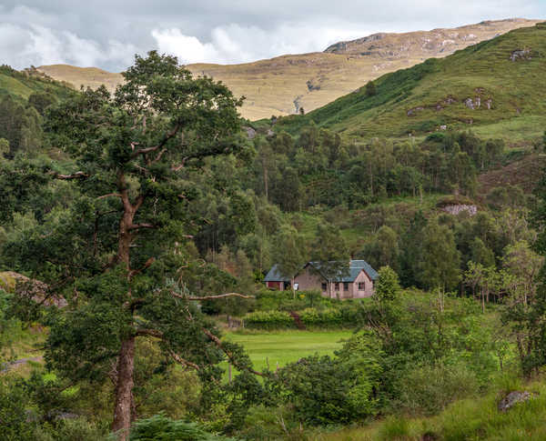 Poster Pemandangan Gunung Scotland Mountains 1Z 002