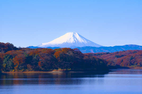 Poster Pemandangan Gunung Japan Mount Fuji Mountain Volcano Volcanoes Mount Fuji APC