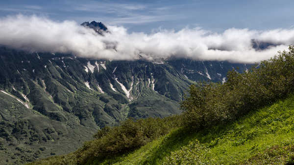 poster pemandangan alam gunung Russia Mountains 1Z 001