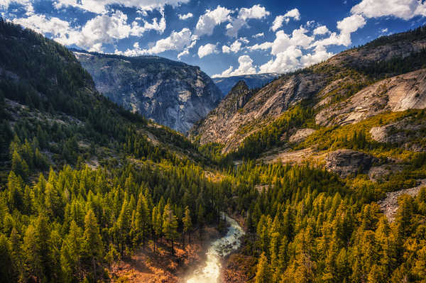 Poster Pemandangan Gunung USA Mountains Scenery 1Z 002