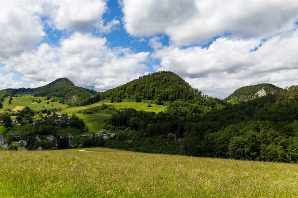 poster pemandangan alam gunung Mountains Forests Switzerland Scenery Canton of 1Z