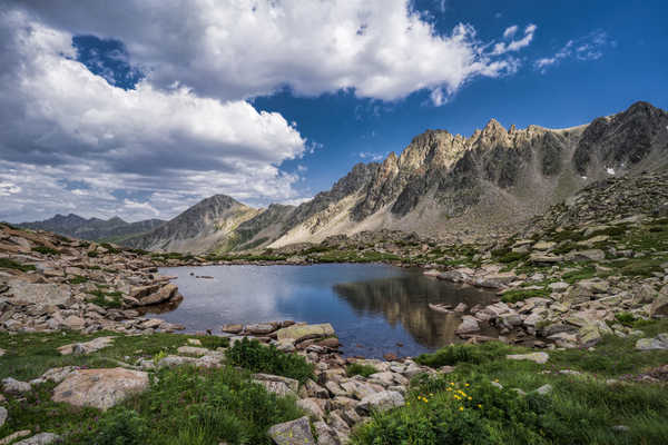 poster gunung Andorra Lake Mountain Lakes Lake1 APC