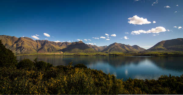 poster gunung Sky Mountains Lake 1Z