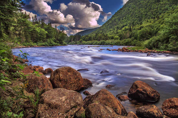 Poster Pemandangan Gunung Canada Scenery Mountains 1Z 002