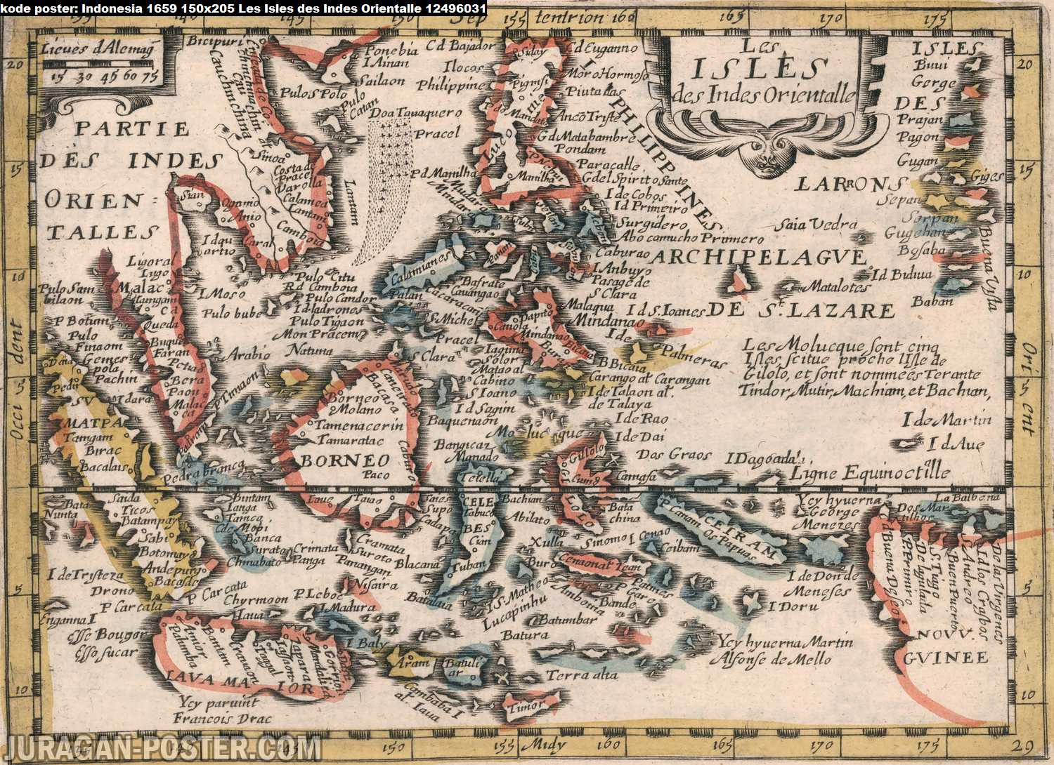 peta indonesia kuno tahun 1659