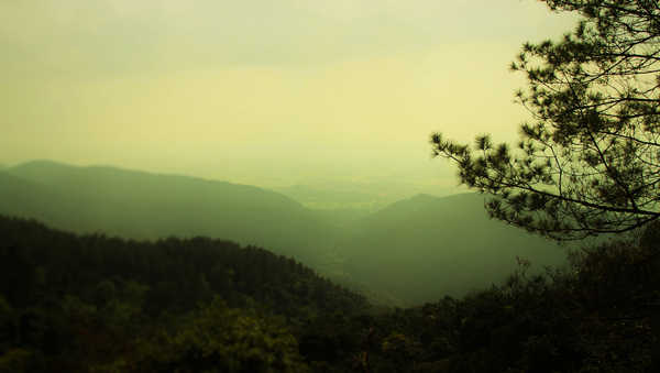 Poster Pemandangan Gunung Earth Fog Mountain Twilight Mountains Mountain APC