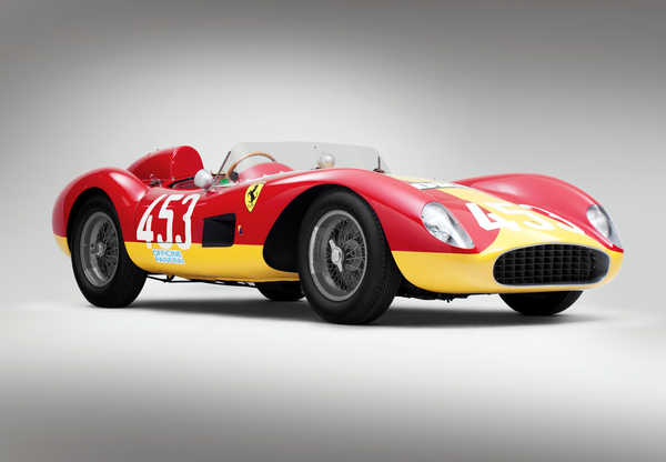 Poster Mobil Ferrari Retro Tuning 1ZM002