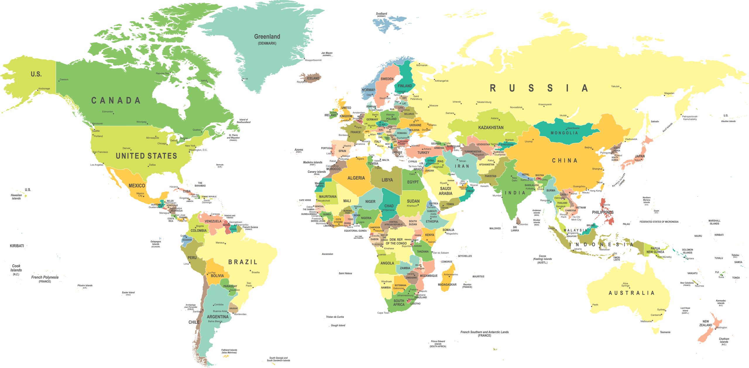 Peta Dunia world maps 003