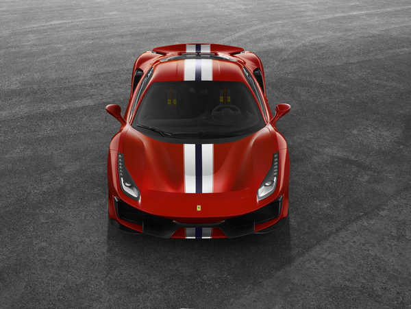Poster Mobil ferrari 488 pista geneva motor show 2018 4k WPS002