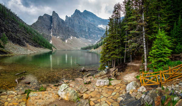 poster gunung Canada Parks Mountains 1Z 011