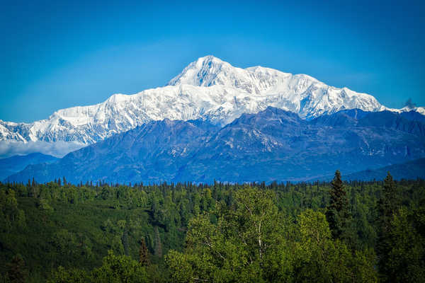 poster pemandangan alam gunung Mountains Denali APC 001