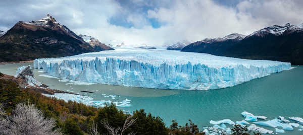 poster pemandangan alam gunung Argentina Lake Mountains Lago Argentino Santa Cruz 1Z