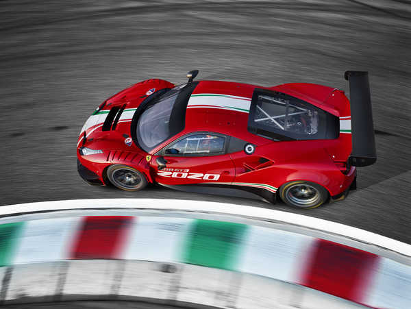 Poster Mobil Vehicles Ferrari 488 GT3 Evo APC005