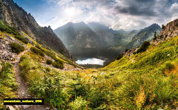 poster gunung mountain 096