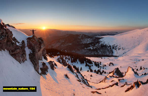 poster pegunungan mountain 184