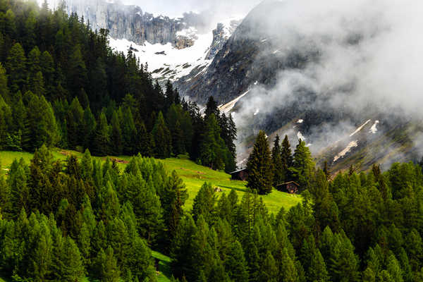 Poster Pemandangan Gunung Switzerland Mountains 1Z 024