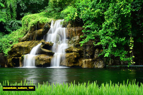 poster pemandangan alam gunung mountain 101