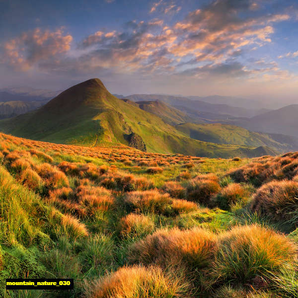 poster pemandangan alam gunung mountain 030