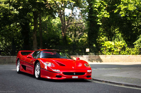 Poster Mobil Ferrari Ferrari F50 APC008